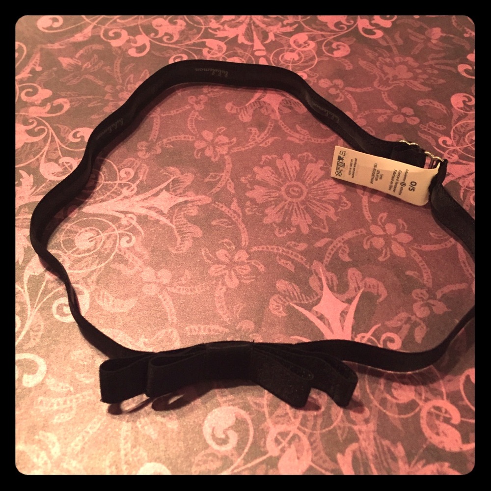 Black Lululemon Prettiest Pirouette Headband